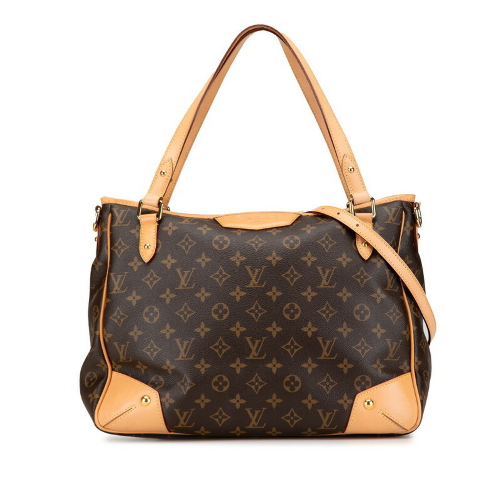 Louis Vuitton Monogram Estrella Tote Shoulder Bag Brown Leather